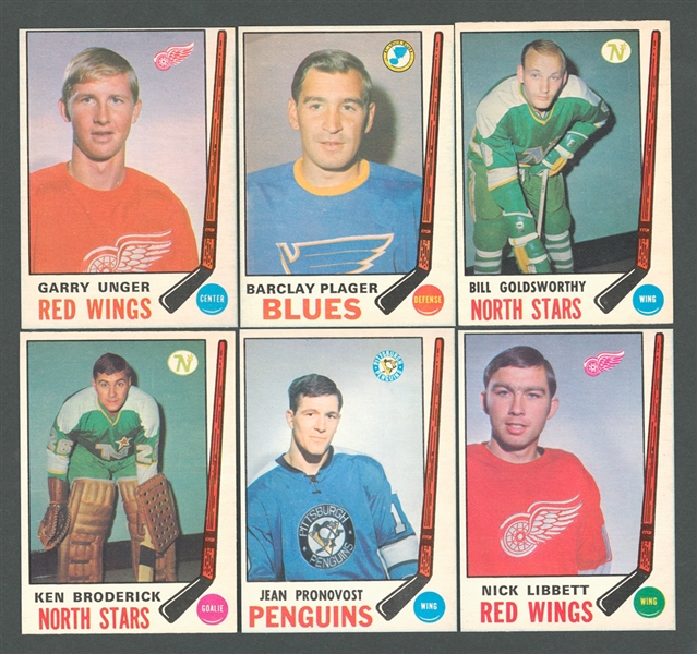 1969-70 O-Pee-Chee High Grade Hockey Card Collection of 118