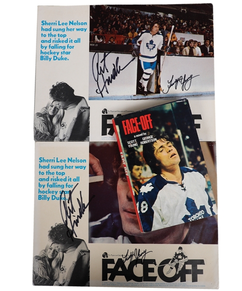 1971 Face Off Hockey Film (Toronto Maple Leafs) Memorabilia Collection with Movie Reels, Signed Lobby Cards and Photos By Art Hindle (Billy Duke) and Trudy Young (Sherri Lee Nelson) and More!
