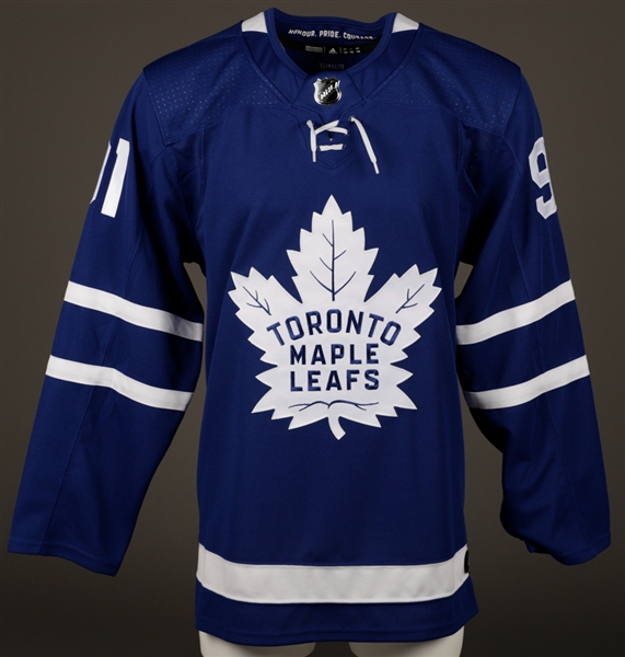 John Tavares Signed Toronto Maple Leafs Jersey with LOA