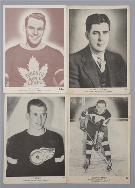 1939-40 and 1940-41 O-Pee-Chee Hockey Card Collection of 32 Including Apps, Jackson and Dumart RC Plus 1930s CCM Team Photos (5)