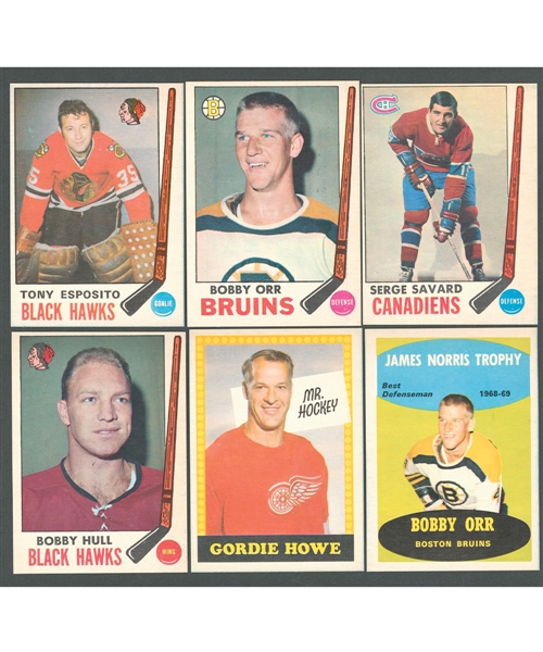 1969-70 O-Pee-Chee Hockey Complete 231-Card Set