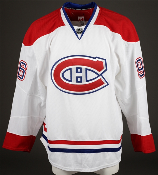 Steve Quailers 2012-13 Montreal Canadiens Game-Issued Home and Away Jerseys with Team LOA