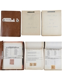 1949-50 and 1956-57 NHL New York Rangers vs Original Six Teams Scrapbooks (3) with Ticket Stubs (75+)