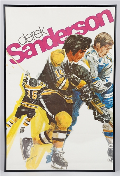 1970-71 Coca-Cola Hockey Poster Complete Set of 6 (24" x 36")
