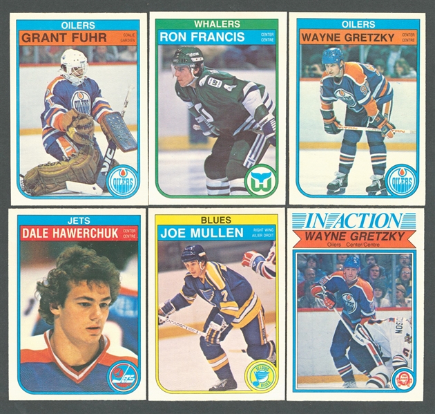 1982-83 O-Pee-Chee Hockey Complete High Grade 396-Card Set