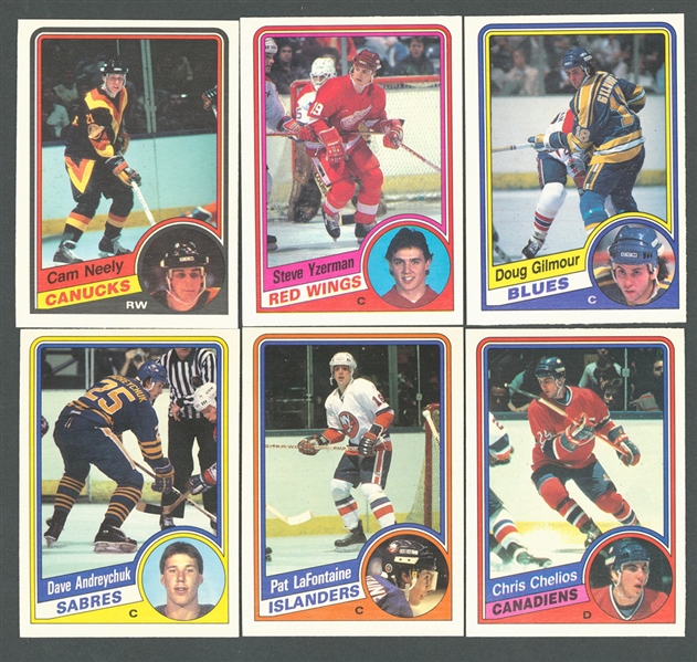 1984-85 O-Pee-Chee Hockey Complete 396-Card Set