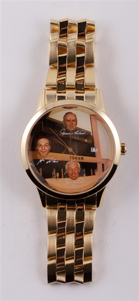 Guy Lafleurs "Montreal Classic" Richard, Beliveau and Lafleur Limited-Edition Watch with His Signed LOA
