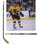 Ray Bourques 1999-2000 Boston Bruins "1,100th NHL Assist" Game-Used Stick with His Signed LOA