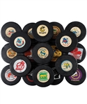 1972-1979 Biltrite, Art Ross, Viceroy and Other Maker WHA Game Puck Collection of 30