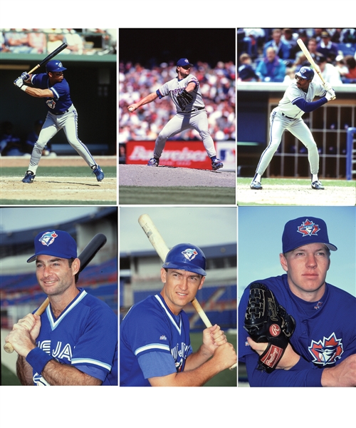 Toronto Blue Jays 1981 to 2000 35mm Color Photo Slide Collection of 750