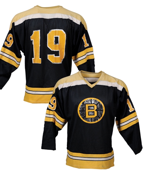 WCHL New Westminster Bruins 1977-78 Game-Worn Jersey Attributed to Ken Berry - Memorial Cup Season!