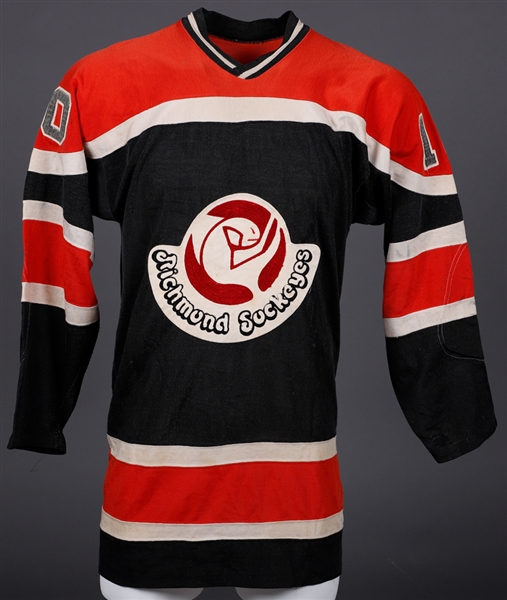 Richmond Sockeyes BCJHL 1979-81 Game-Worn Jersey