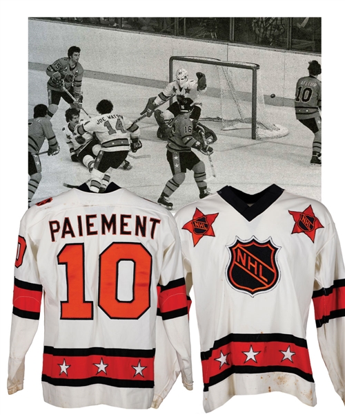 Wilf Paiements 1977 NHL All-Star Game Campbell Conference Game-Worn Jersey and Pants