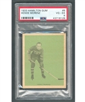 1933-34 Hamilton Gum V288 Hockey Card #8 HOFer Howie Morenz - Graded PSA 4