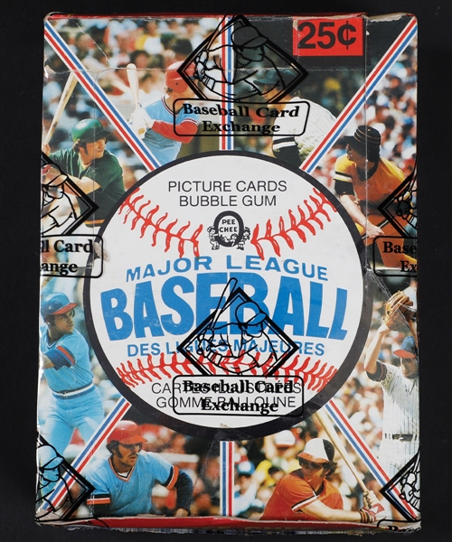 1981 O-Pee-Chee Baseball Wax Box (36 Unopened Packs) - BBCE Certified