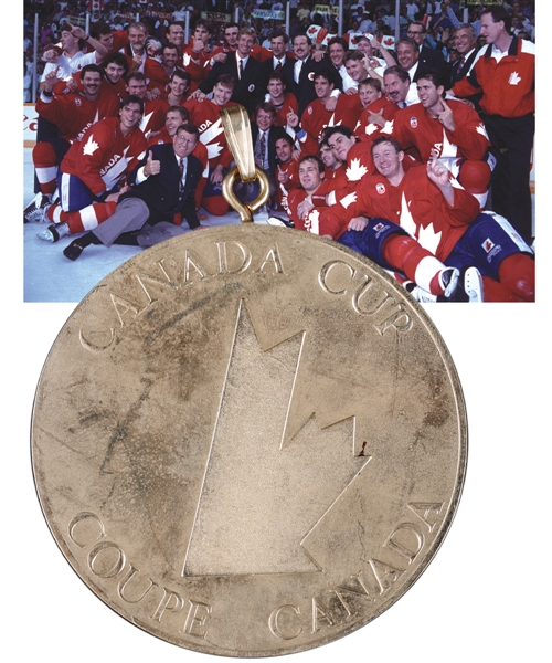 Mike Keenans 1991 Canada Cup Team Canada Championship Gold Medal