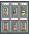 1910-11 Imperial Tobacco Hockey C56 PSA-Graded Complete 36-Card Set