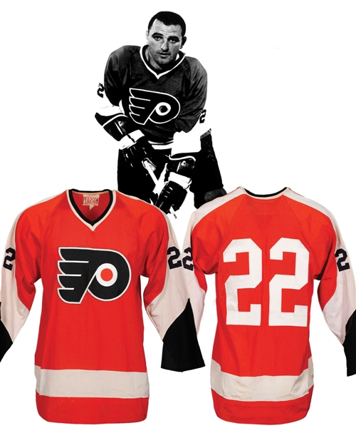 Forbes Kennedys 1967-68 Philadelphia Flyers Inaugural Season Game-Worn Jersey