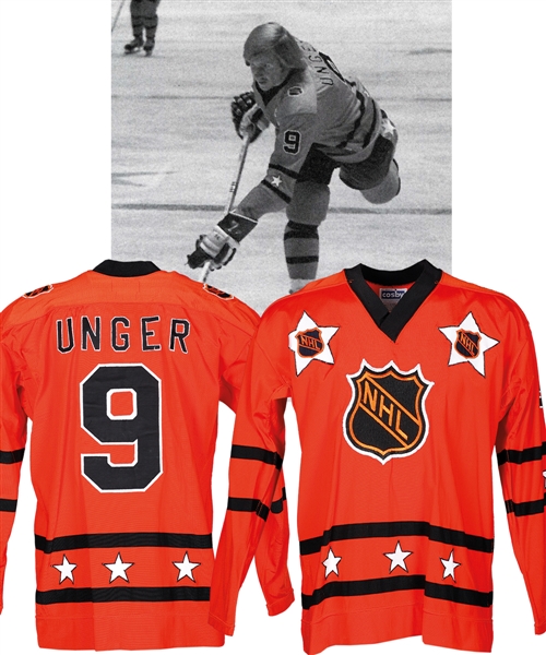 Garry Ungers 1973 NHL All-Star Game "West Division All-Stars" Game-Worn Jersey