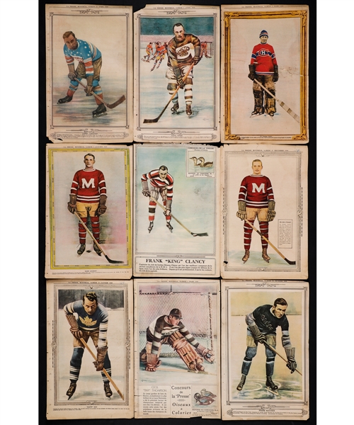 1928-30 "La Presse" Sport Picture Collection of 150+ Including Hockey (50 with Vezina and Morenz), Baseball (21 with Ruth and Grove), Boxing (26 with Schmelling and Tunney) and Other Sports (54)