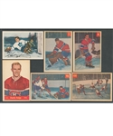 1951-52 to 1963-64 Parkhurst Hockey Card Collection of 46 Including Numerous Action Cards and Goalie Cards