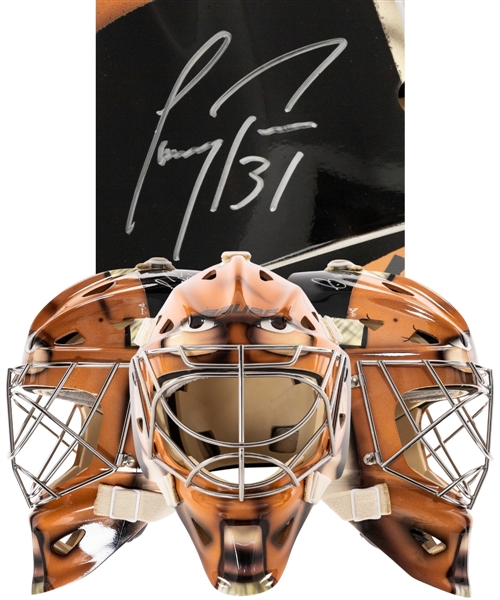 Carey Price 2011 Heritage Classic Montreal Canadiens Signed Limited-Edition Goalie Mask #31/31 by Artist David Arrigo