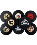 1967-68 Converse NHL Game Puck, 1968-69 Converse NHL Game Pucks (4), 1969-77 Converse NHL Game Pucks (2), 1974-75 Houston Aeros WHA Game Pucks (2) Plus 15 Others 