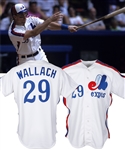 Tim Wallachs 1991 Montreal Expos Signed Game-Worn Jersey 