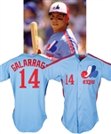 Andres Galarragas 1987 Montreal Expos Game-Worn Jersey 