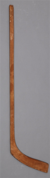 Early-1900s Wright & Ditson One-Piece Hockey Stick
