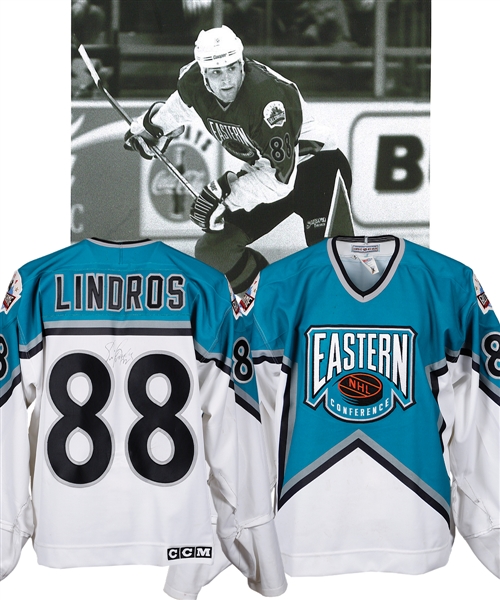 Eric Lindros 1994 NHL All-Star Game Eastern Conference Signed Game-Worn Jersey