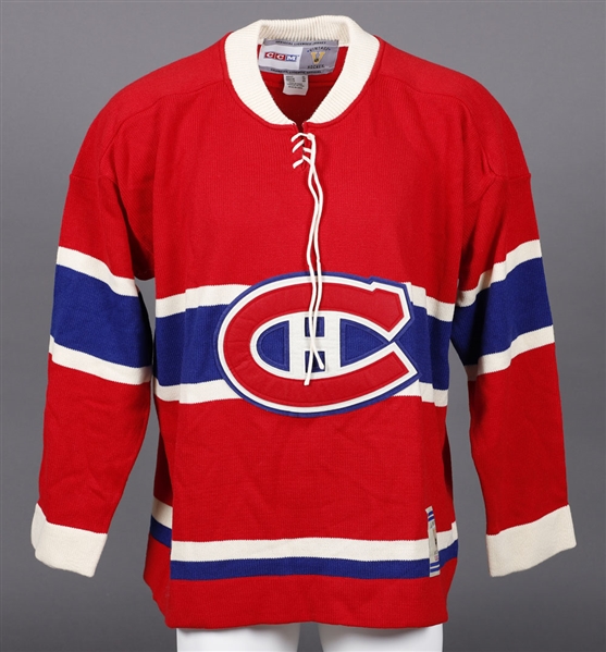 Guy Lafleur Signed Montreal Canadiens Jersey Plus Montreal Canadiens and Quebec Nordiques Signed Limited-Edition Glen Green Prints (2) with COAs