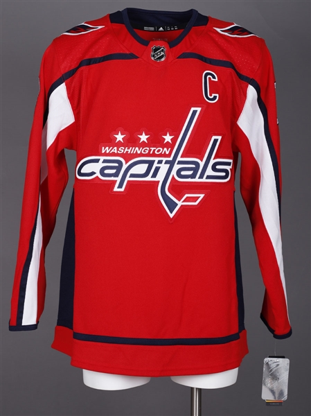 Alexander Ovechkin Signed Washington Capitals Captains Jersey with LOA