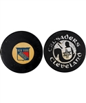 Claude Laroses 1970s/1980s WHA and NHL Memorabilia Collection Including His Goal Pucks (2) from NHL Rangers and WHA Stingers and Much More!