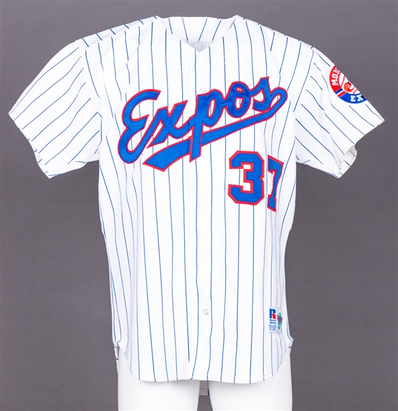 Rheal Cormiers 1996 Montreal Expos Game-Worn Home Jersey