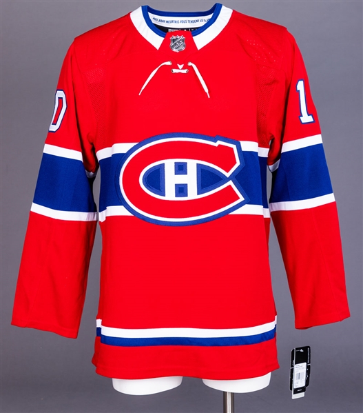 Guy Lafleur Montreal Canadiens Signed Adidas Pro Model Jersey with LOA