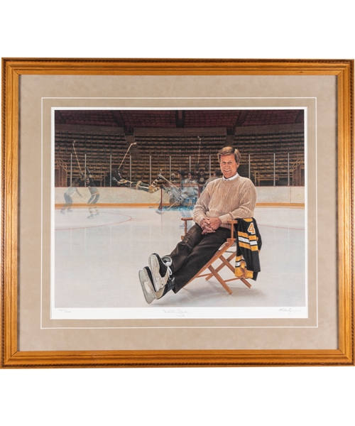 Bobby Orr Signed Boston Bruins "Garden of Dreams" Ken Danby Limited-Edition Framed Print #2634/4444 with LOA (34” x 40”)