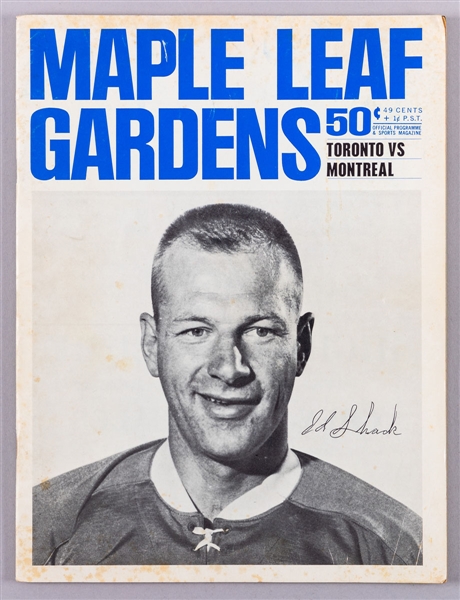 Vintage 1940s/1960s Toronto Maple Leafs Programs (5), 1963-64 Information Book and 1972-73 Export A Calendar