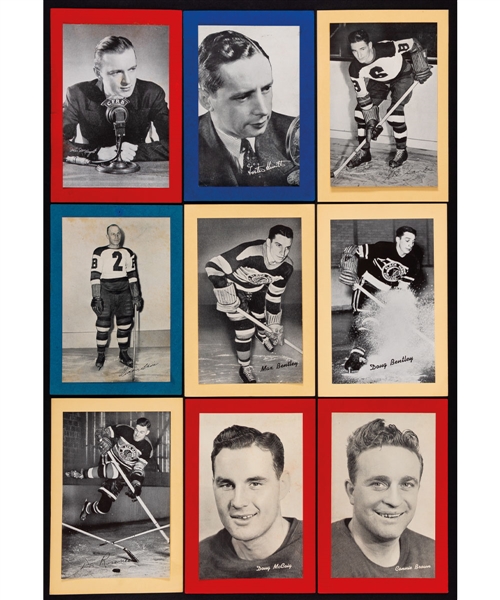 Bee Hive Group 1 (1934-43) Hockey Photo Collection of 175+