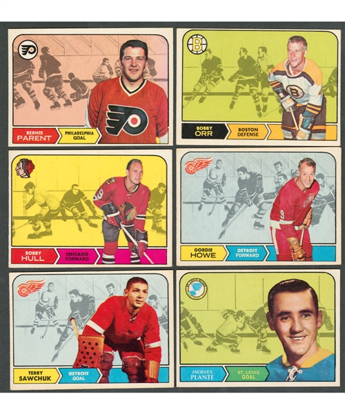1968-69 O-Pee-Chee Hockey Complete 216-Card Set 