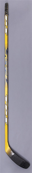 Teemu Selannes 2003-04 Colorado Avalanche Signed TPS Response Game-Used Stick