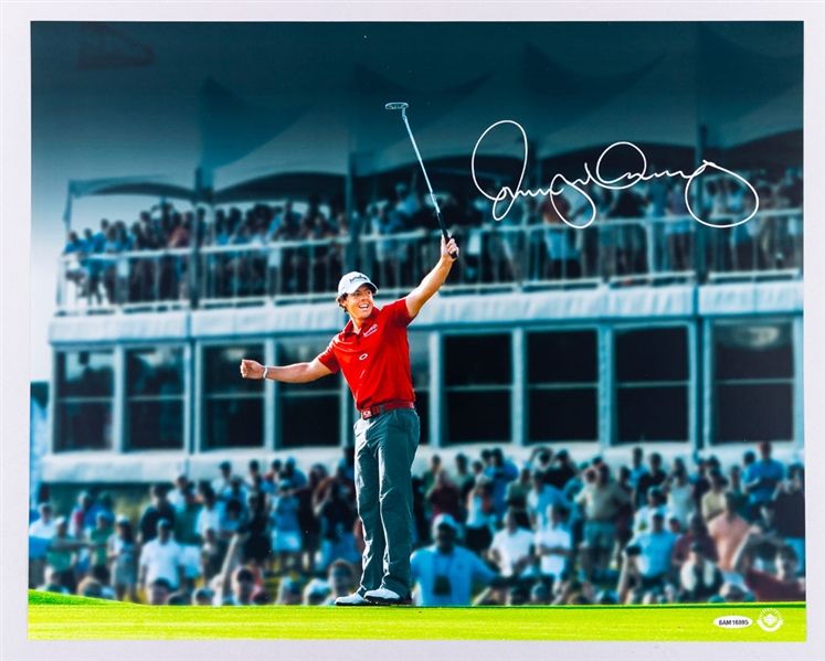 Rory McIlroy Signed 2012 PGA Championship Photo with UDA COA (16” x 20”) 