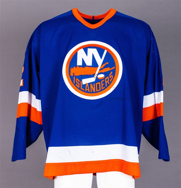 Bob Beers 1994-95 New York Islanders Game-Worn Jersey