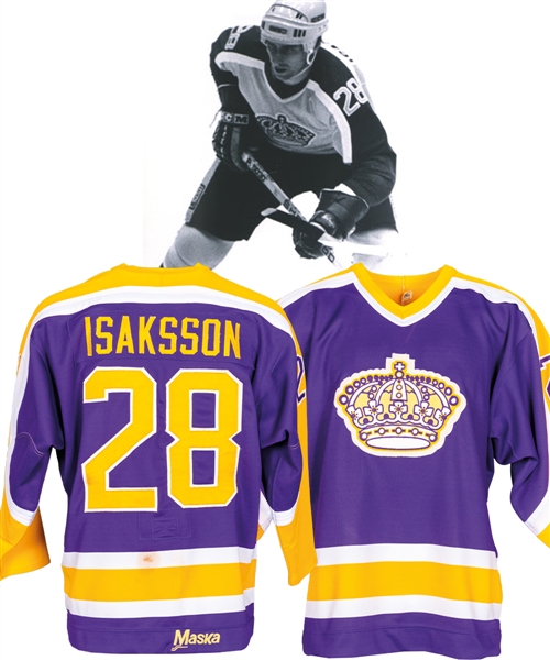Ulf Isakssons 1982-83 Los Angeles Kings Game-Worn Jersey