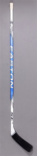 Miroslav Satan’s Late-2000s/Early-2010s Pittsburgh Penguins/Boston Bruins Signed Easton SE16 Game-Used Stick 