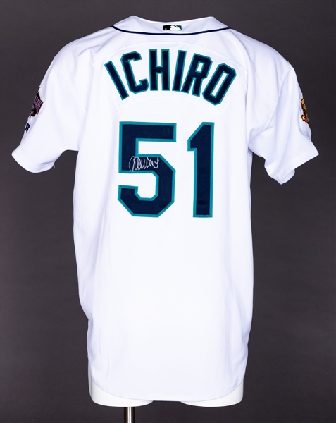 Ichiro Suzuki Signed Seattle Mariners Jersey with JSA LOA