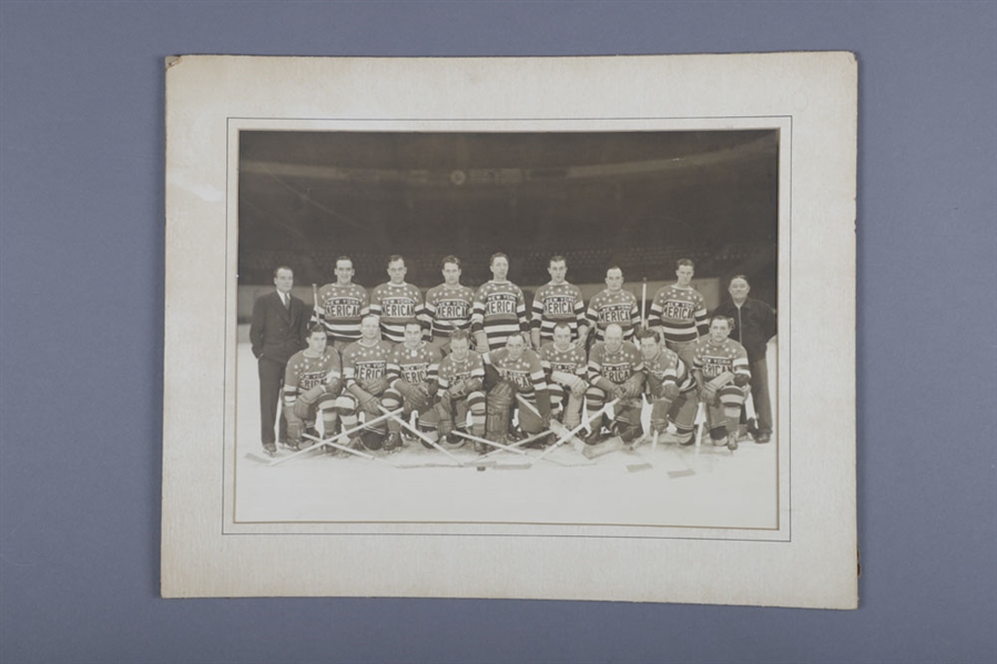 New York Americans 1934-35 Team Photo (13 ½” x 17”)