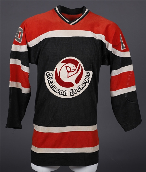 Richmond Sockeyes BCJHL 1979-81 Game-Worn Jersey