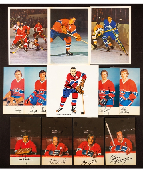 Montreal Canadiens and Montreal Expos Memorabilia Collection with Programs, Postcards, Bobble Heads and More!