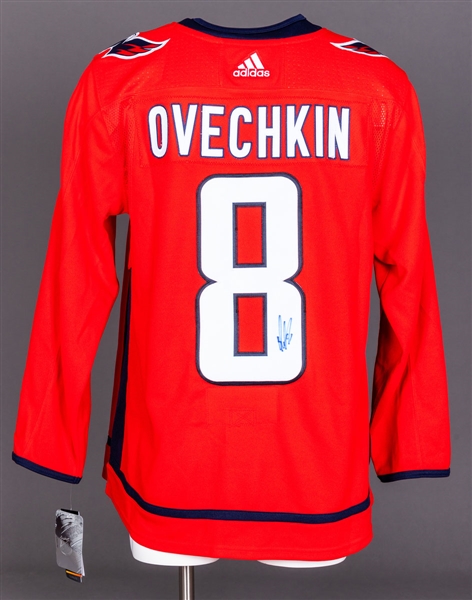 Alexander Ovechkin Washington Capitals Signed Captains Jersey with LOA 